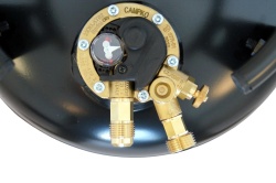 Rezervor GPL reincarcabil din otel cu multivalva si indicator umplere, 15l , inaltime 385 mm - Img 8