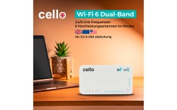 Router de călătorie Cello C160 5G cu Wi-Fi 6, eSIM și acumulator de 4.000 mAh, 12V - Img 7