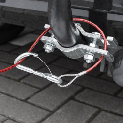 Safety cable for trailers or caravans, 1m - Img 4