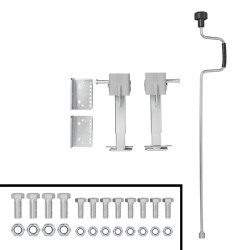 Set of 2 crank handle stabilisers for stabilising motor homes - Img 6