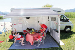 Side wall Fiamma Side W Pro for F45 / F65 / F80 awnings, height 225 - 280 (1 piece) - Img 4