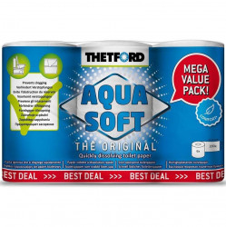 Soluble toilet paper "Aqua Soft" for ecological toilets (6 pcs)