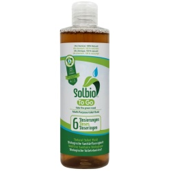 Solutie sanitara biodegradabila Solbio ultraconcentrata 250ml / 6 doze (dilutie 40 ml / tanc 20l), TO GO