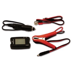 Tester digital iluminat pentru baterie 12V, montaj permanent rulote, barci - Img 2