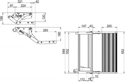 Thule Single Step 460 12V electric folding ladder - Img 2