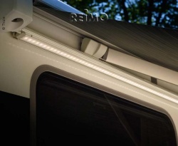 Thule tent rail 3m long with led profile, anthracite colour