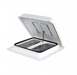 Trapă 40 x 40 Fiamma "Turbo Vent" cu ventilator si termostat manual - Img 2