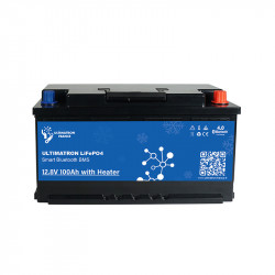 Ultimatron LiFePO4 battery, 12.8V, 100Ah, self-heating for photovoltaic systems, caravans, boats, - Img 5