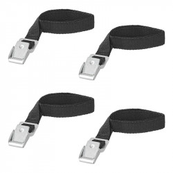 Universal strap 40 cm with metal buckle (4 pcs)
