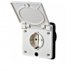 220V Schuko socket for outdoor use