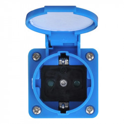 Adapter CEE plug to Schuko socket, 16A IP44 protection - Img 7
