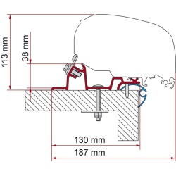 Adaptor Kit pentru rulotă standard – pentru F65L, F80L și F80S - Img 2