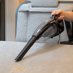 Bagless vacuum cleaner "Mestic MS80" 12V, 100W for caravans or motorhomes