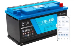 Baterie litiu Berger LiFePO4 120 Ah 12V cu Bluetooth și autoîncălzire - Img 6