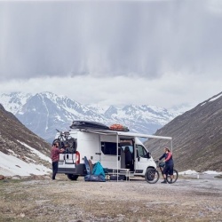 Bicycle carrierThule Elite Van XT for Fiat Ducato manufactured after 2007, without holes, BLACK - Img 6
