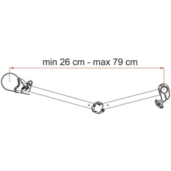 Bike-Block Pro S D3 Bike-Block Pro S D3 arm for bike rack, black - Img 2