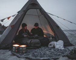 Bilberry camping ground sheet / camping mat round Ø 150 cm - Img 2