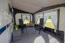 Bologna tent for caravans, 400 x 240 cm, installation height 235 - 250 cm - Img 4