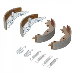 Brake blocks 160 x 35mm for motorhomes or trailers with Knott >'89 axle 16-1365/2 (4 pcs)
