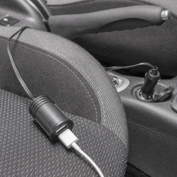 Car cigarette lighter extender / adapter to 2 USB sockets (1m) - Img 3