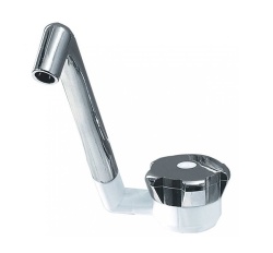 Cold water coil "Novo-Super" with mounting hole diameter ∅ 17mm, CHROM with ALB