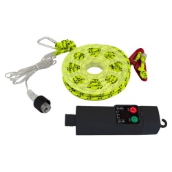 Cordelina cu ilumnare LED cu baterii reincarcabile USB, GALBEN