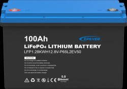 Epever LiFePO4 battery, 12,8V, 100Ah, self-heating for photovoltaic systems, caravans, boats, - Img 3