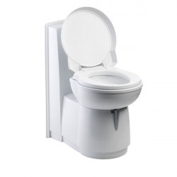Fixed WC Thetford C263-CS with external cistern outlet, surface mounted