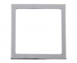 Frame ornament for the Presto 20000 system, CHROM polished