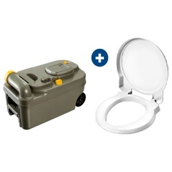 Fresh-up kit (waste tank + ring) for Thetford C 200 toilet