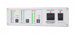 Full control panel with integrated Votronic display