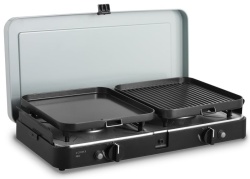 Gas cooker CADAC Grill 2-Cook 3 Deluxe piezo, 2 hob, 50 mbar
