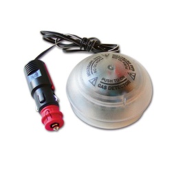 Gas detector with alarm for 12V cigarette lighter (propane, butane, narcotic gases, CO)