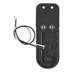 Lampa laterala gabarit LED pentru rulote 98 x 42 mm, rosu/alb, DREAPTA - Img 5