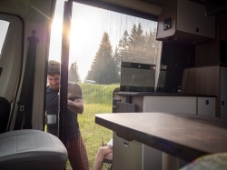 Lippert mosquito net door for sliding door Ducato X250/290, H2 - Img 3