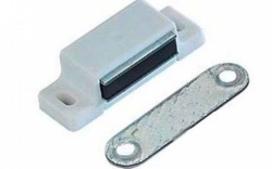 Magnet for caravan or motorhome furniture