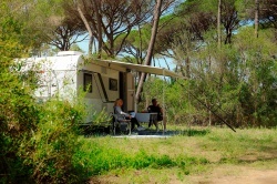 Marchiza in sac Caravanstore EVO pentru rulote, sac protectie ALB, prelata GRI ROYAL - Img 7