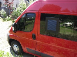 Metal ventilation grille for sliding window Fiat Ducato manufactured >2006 - Img 2