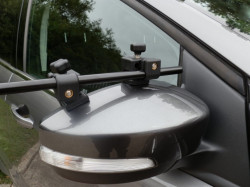 Mirror extension mirror Milenco Grand Aero 4 XXL (2 pcs) CONVEXA, with extra long arm 41 cm - Img 5