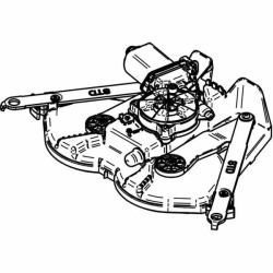 Motor cu mecanism foarfecă Thule pentru Slide-Out Step G2 din 2022 (1500603643)