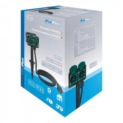 Multiple socket outlet for outdoor, IP44 protection, 2 posts - Img 6