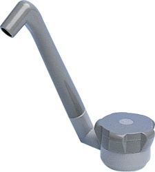 "Novo-Super" cold water battery with mounting hole diameter ∅ 17mm, grey