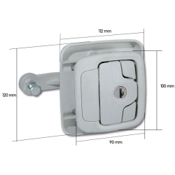 OPERA complete locks for garage doors for motorhomes or caravans - Img 7