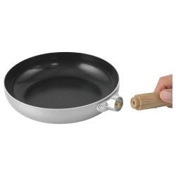 Outwell Feast Ceramic L cookware set, comprising a 5-litre pot, a 2-litre saucepan and a 24 cm frying pan, induction-compatible - Img 4