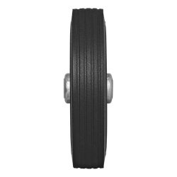 Protap wheel, metal rim 200 x 50 mm, solid rubber - Img 2