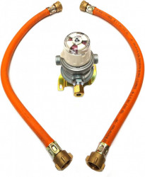 Regulator for 2 cylinders with automatic switching and gas hoses included - Img 3