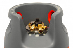 Rezervor GPL reincarcabil din compozit cu multivalva si indicator de umplere, 24/19,5l - Img 2