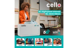 Router de călătorie Cello C160 5G cu Wi-Fi 6, eSIM și acumulator de 4.000 mAh, 12V - Img 4