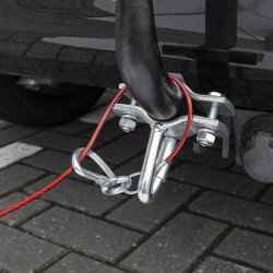 Safety cable for trailers or caravans, 1m - Img 5