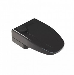 Safety lock "Fiamma Safe Door" with inside fixing, BLACK